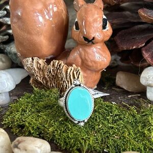 925 Sterling Royston turquoise ring